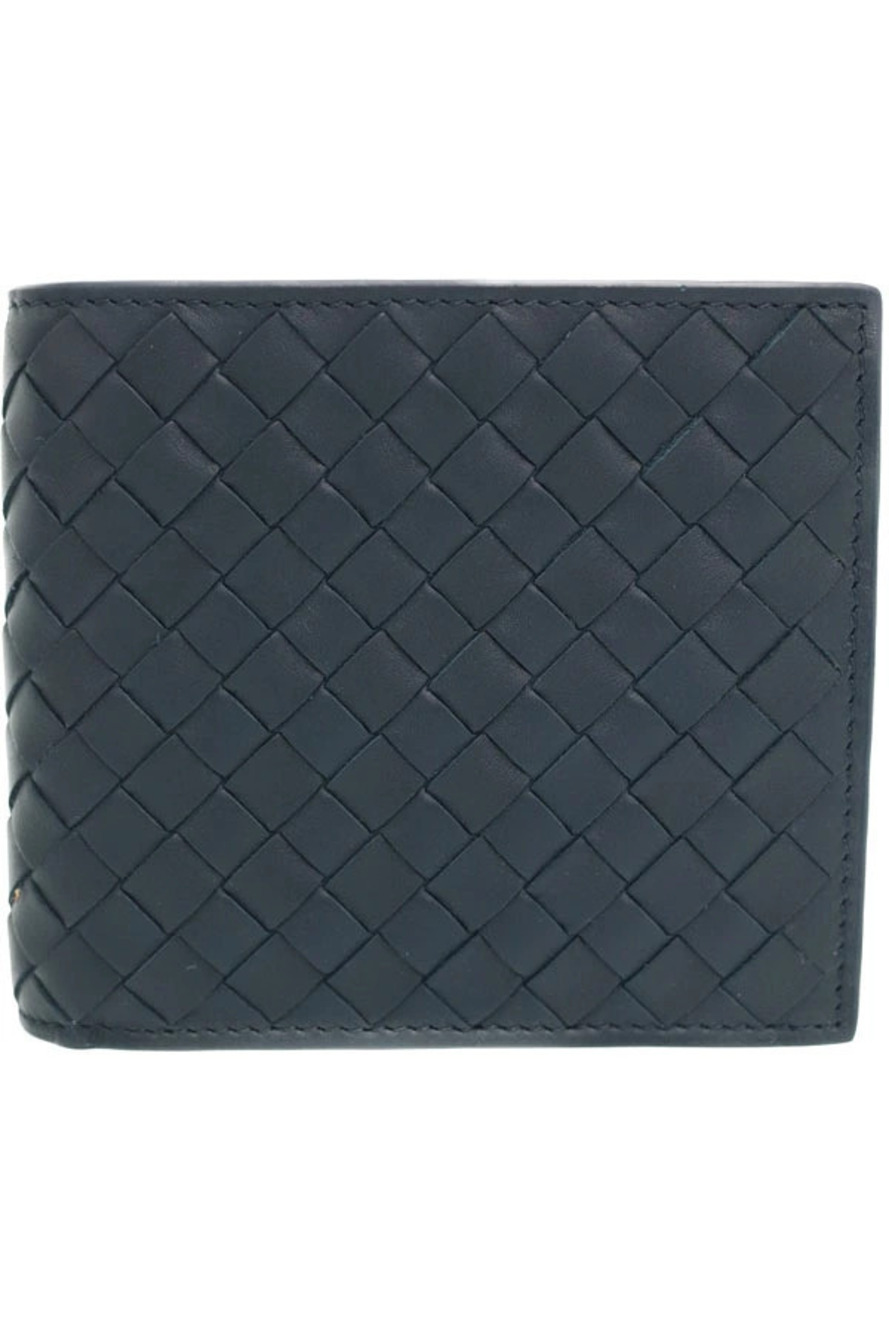Bottega Veneta Intrecciato VN Bi fold Short Wallet Leather